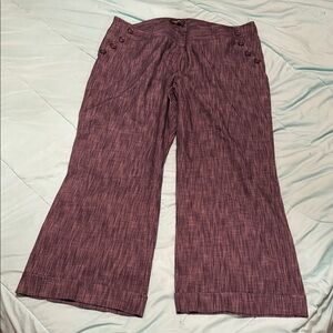 Lane Bryant blue Jean  Textured Pants